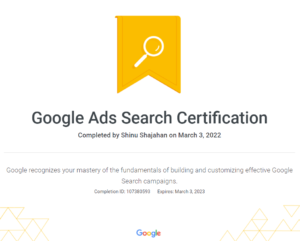 Google-Ads-Search-Certification